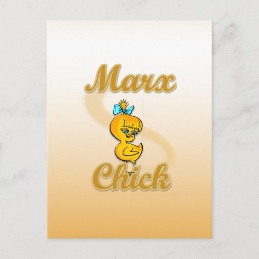 Carte Postale Marx Chick (Devant)