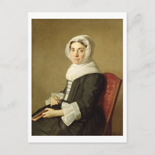Carte Postale Mary Adam, 1754 (huile sur toile)