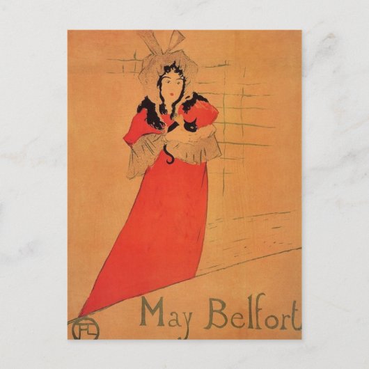 Carte Postale Mary Belfort (Devant)