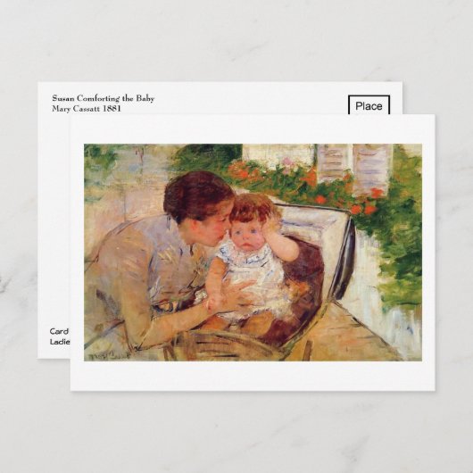 Carte Postale Mary Cassatt (Devant / Derrière)