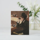 Carte Postale Mary Cassatt - Dans la loge (Debout devant)