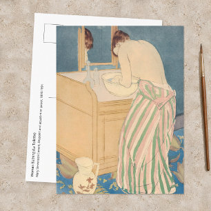 Carte Postale Mary Cassatt - Femme au bain