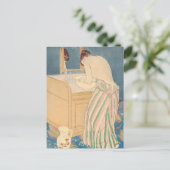 Carte Postale Mary Cassatt - Femme au bain (Debout devant)