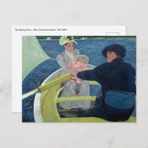 Carte Postale Mary Cassatt - La fête de la navigation