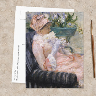 Carte Postale Mary Cassatt - La tasse de thé