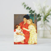 Carte Postale Mary Cassatt, Mère et Sara Admirant le bébé (Debout devant)