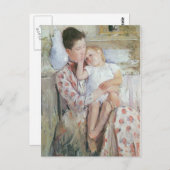 Carte Postale Mary Cassatt Peinture (Devant / Derrière)