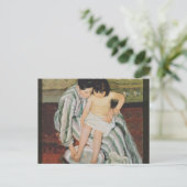 Carte Postale Mary Cassatt Peinture sur le bain de l'enfant (Debout devant)