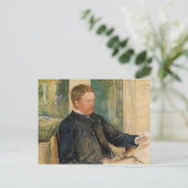 Carte Postale Mary Cassatt - Portrait d'Alexander J. Cassatt (Debout devant)