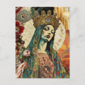 Carte Postale Mary Collage (Devant)