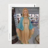 Carte Postale Mary Figurine (Devant / Derrière)