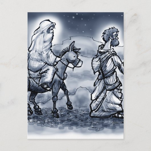 Carte Postale Mary & Joseph (Devant)