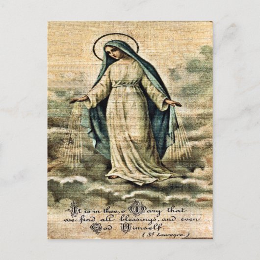 Carte Postale Mary Postcard (Devant)
