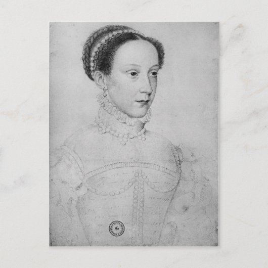 Carte Postale Mary Queen of Scots, 1559 (Devant)