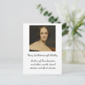 Carte Postale Mary Wollstonecraft Shelley[- Frankenstein Auteur (Debout devant)