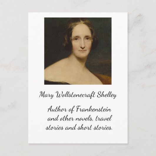 Carte Postale Mary Wollstonecraft Shelley[- Frankenstein Auteur (Devant)