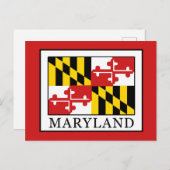 Carte Postale Maryland (Devant / Derrière)