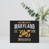 Carte Postale Maryland (Debout devant)