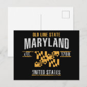 Carte Postale Maryland (Devant / Derrière)