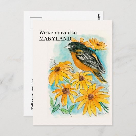 Carte Postale Maryland (Devant / Derrière)