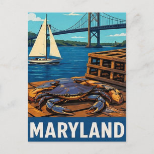 Carte Postale ⚓ Maryland Chesapeake Bay Escape