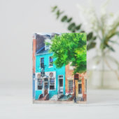 Carte Postale Maryland - Quartier Pub Fells Point MD (Debout devant)