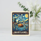 Carte Postale Maryland | Vincent Van Gogh inspiré (Debout devant)