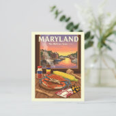 Carte Postale Maryland vintage (Debout devant)