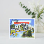 Carte postale Maryland Vintage Big Letters (Debout devant)