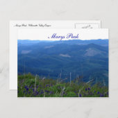 Carte Postale Marys Peak (Devant / Derrière)