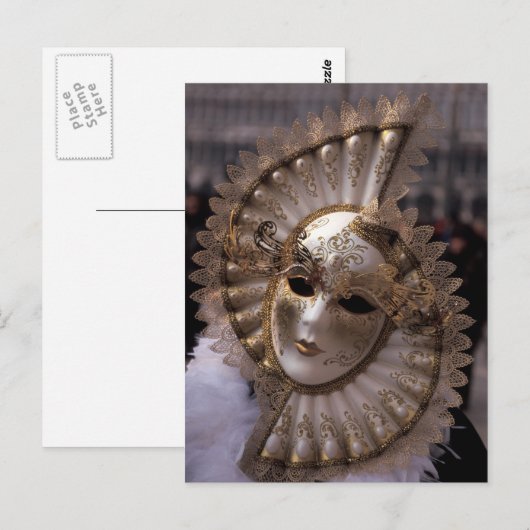 Carte Postale Mascarade (Devant / Derrière)