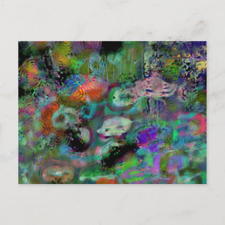 Carte Postale mascarade de sirène