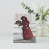 Carte Postale Mascarade du Carnaval de Venise (Debout devant)