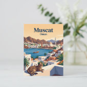 Carte Postale Mascate Oman (Debout devant)