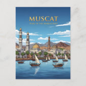 Carte Postale Mascate Oman (Devant)