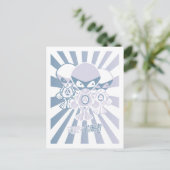 Carte Postale Mascot Alien (Debout devant)