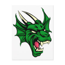 Mascotte animale moyenne dragon