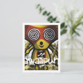 Carte Postale Mascotte Zombie (Debout devant)