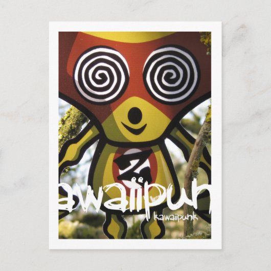 Carte Postale Mascotte Zombie (Devant)