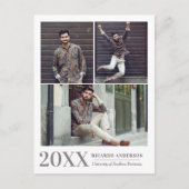 Carte Postale Masculine College 3 Faire-part d'obtention d'un di (Devant)