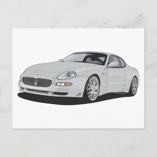Carte Postale maserati gransport (Devant)