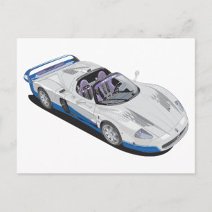 Carte Postale Maserati MC12