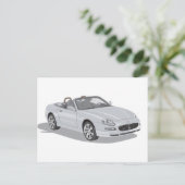 Carte Postale Maserati Spyder (Debout devant)