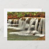 Carte Postale Mash Fork Falls, Virginie-Occidentale (Devant / Derrière)