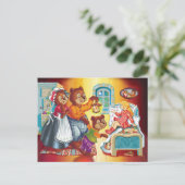 Carte Postale Masha et 3 ours (Debout devant)