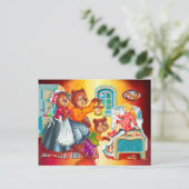 Carte Postale Masha et 3 ours (Debout devant)