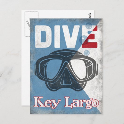 Carte Postale Mask de Key Largo (Devant / Derrière)