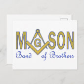 Carte Postale Mason (Devant / Derrière)