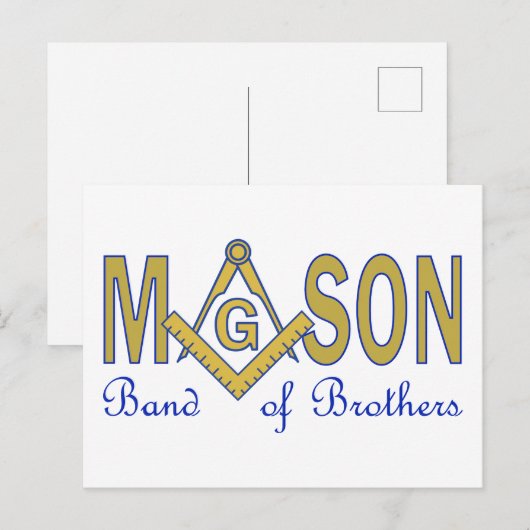 Carte Postale Mason (Devant / Derrière)