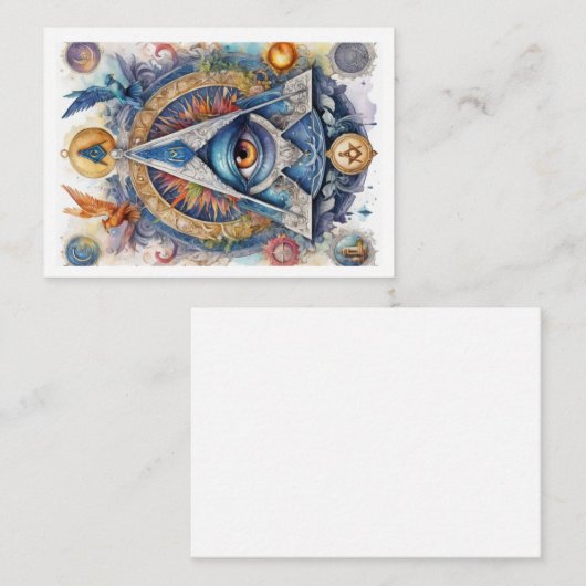 Carte postale Masonic Style (Devant / Derrière)